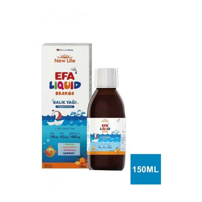 New Life Efa Liquid Orange 150 Ml