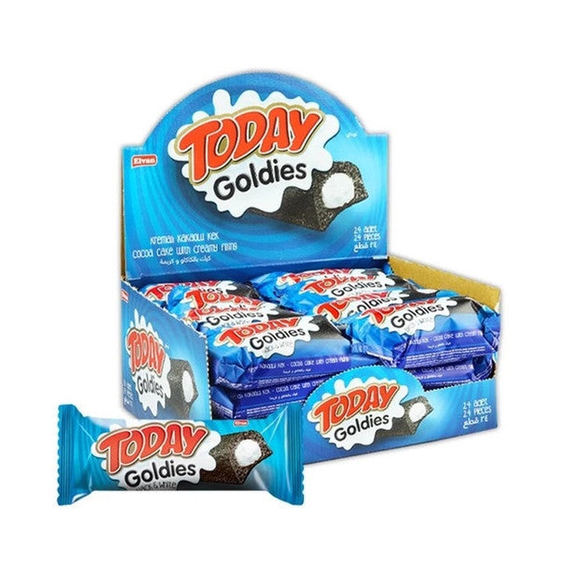 Today Goldies Black & White 40 Gr. 24 Pieces (1 Box)
