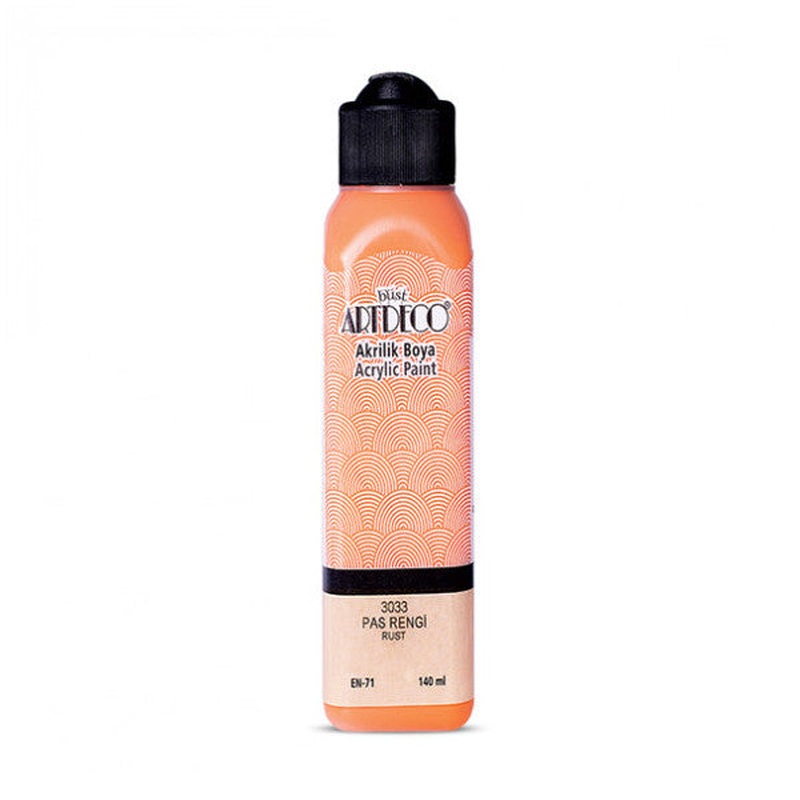 Artdeco Acrylic Paint 140 Ml Rust Color 070R-3033