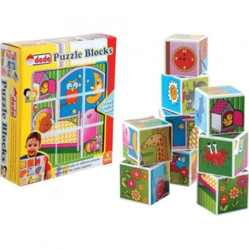 Dede Illustrated Cubes Nine 02034
