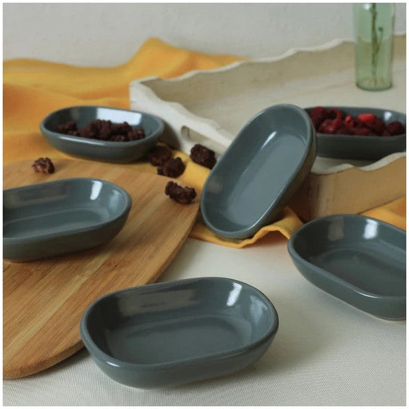 Keramika Matte Light Green Noyan Snack Bowl 11 Cm 6 Pieces 324