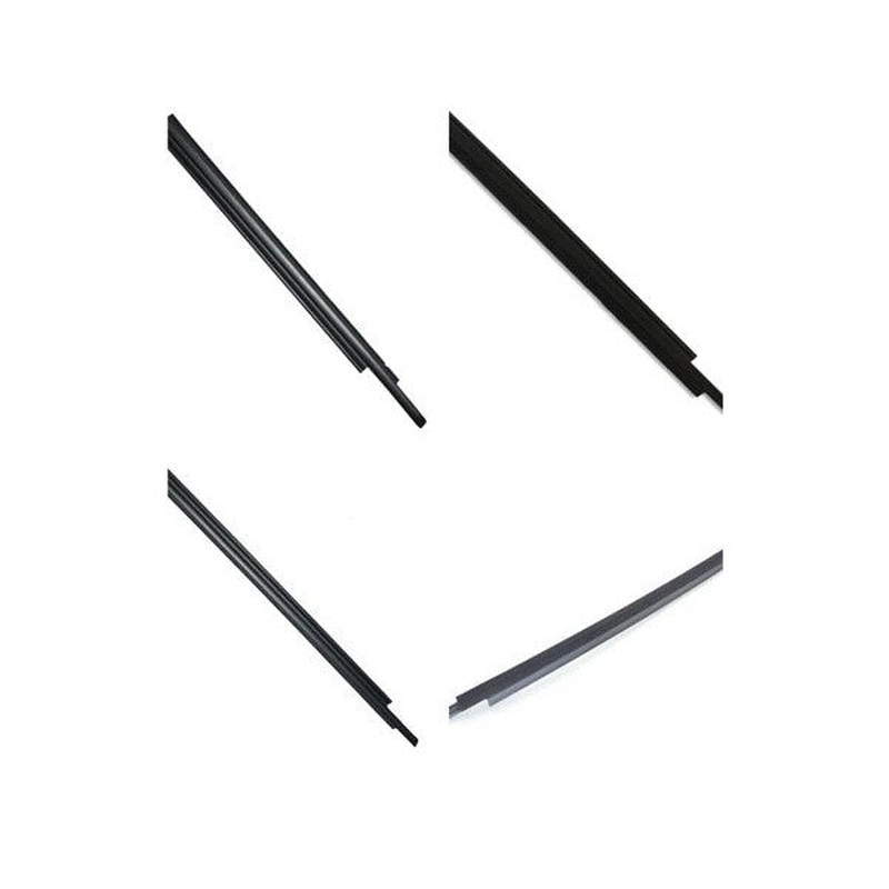 Outer Window Scraper Seal Set - 4-Door - Fiat Tempra & Tipo Compatible