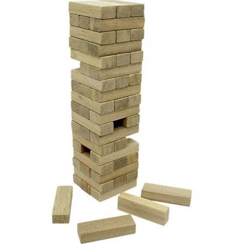 Redka Roll Tower Game 54 Pieces Mind, Intelligence and Strategy Game, Box Game