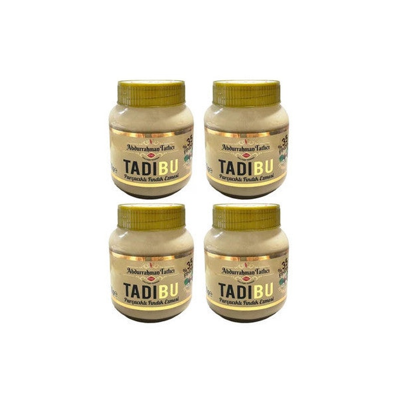 Abdurrahman Tatlc Tadbu Particle Hazelnut Paste 330 Gr X 4 Pieces