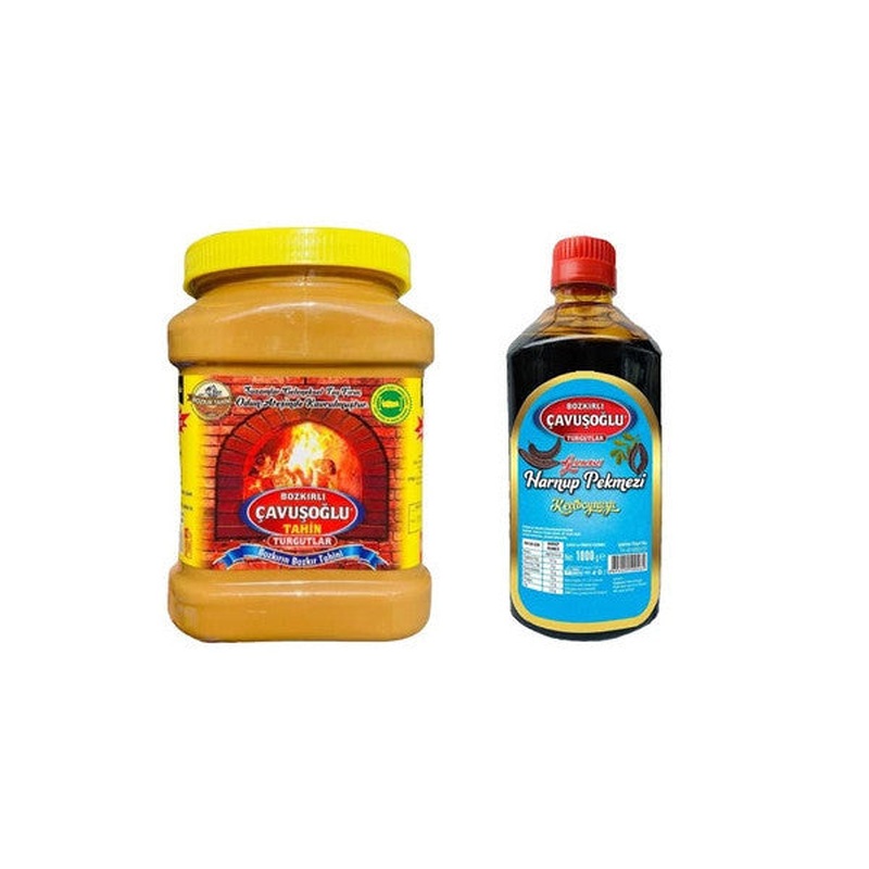 avuolu Tahini Bran-Free 930 Gr + avuolu Carob Molasses 1000 Gr