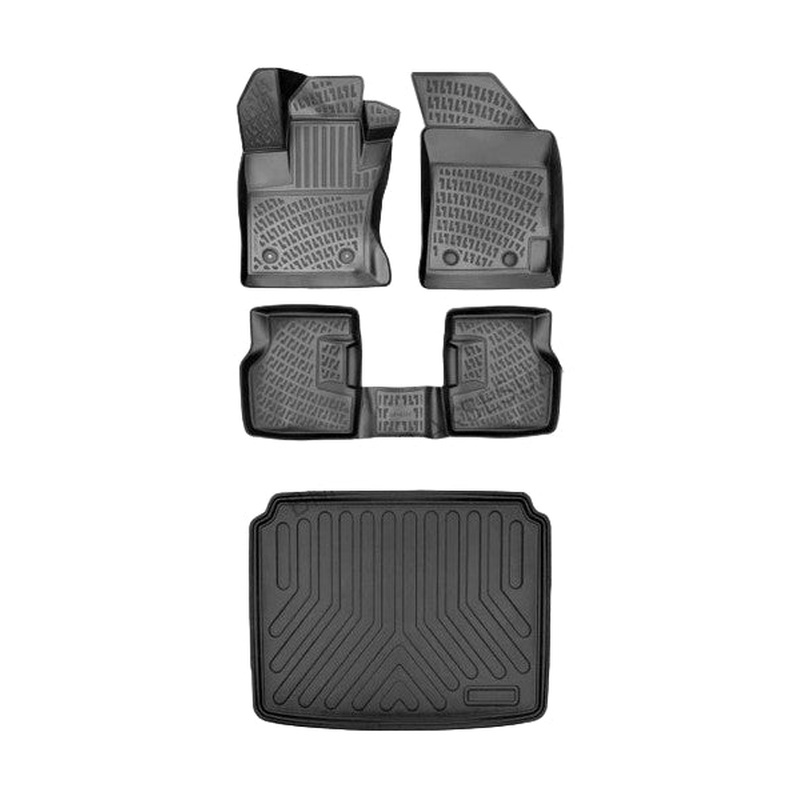 Floor Mats and Trunk Liner for Volkswagen Golf 6 2009-2013 3D Car Mats