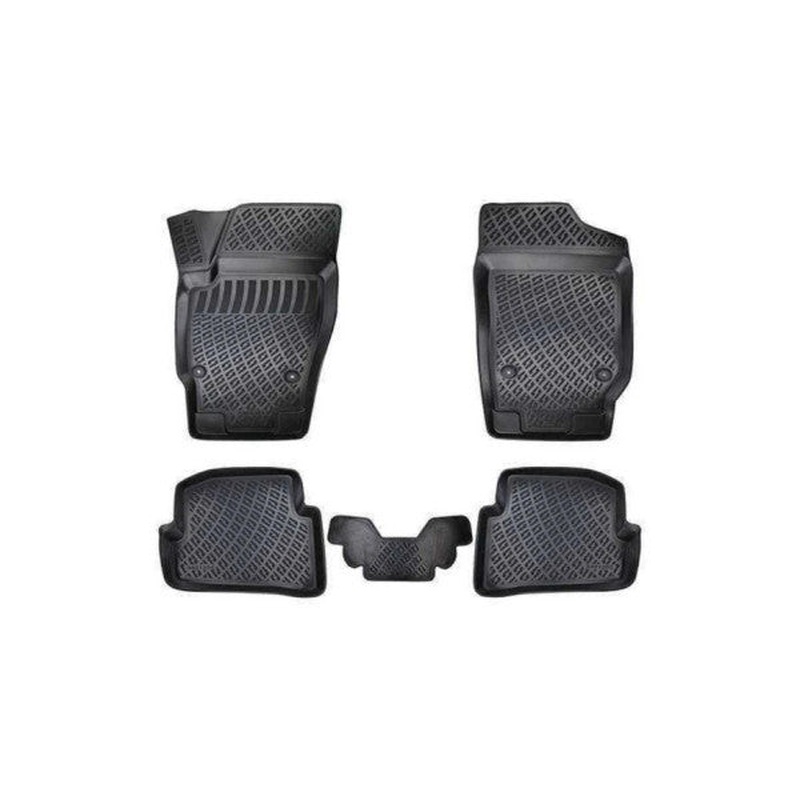 Floor Mats for Volkswagen Polo 6R 2009-2016 3D Laser-Molded Technology