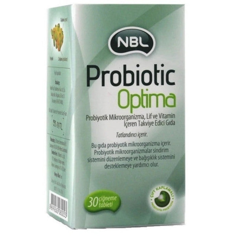 Nbl Probiotic Optima Chewable Tablet 30 Tablets