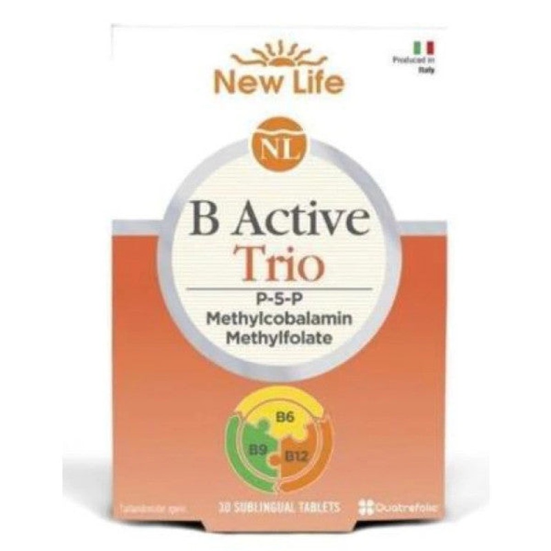 New Life B Active Trio 30 Sublingual Tablet