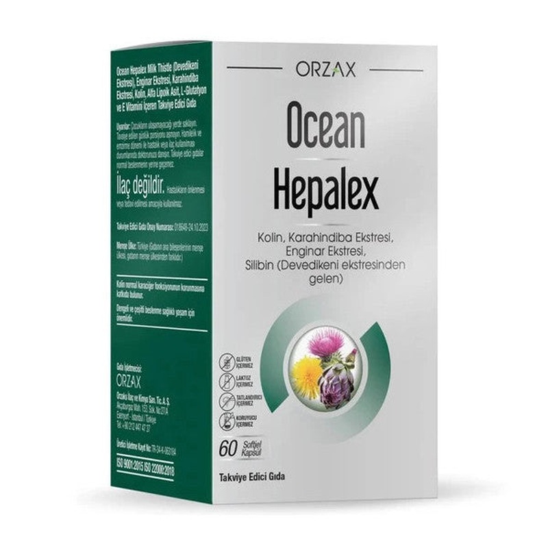 Orzax Ocean Hepalex 60 Capsules