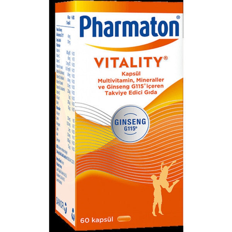 Pharmaton Vitality 60 Capsules