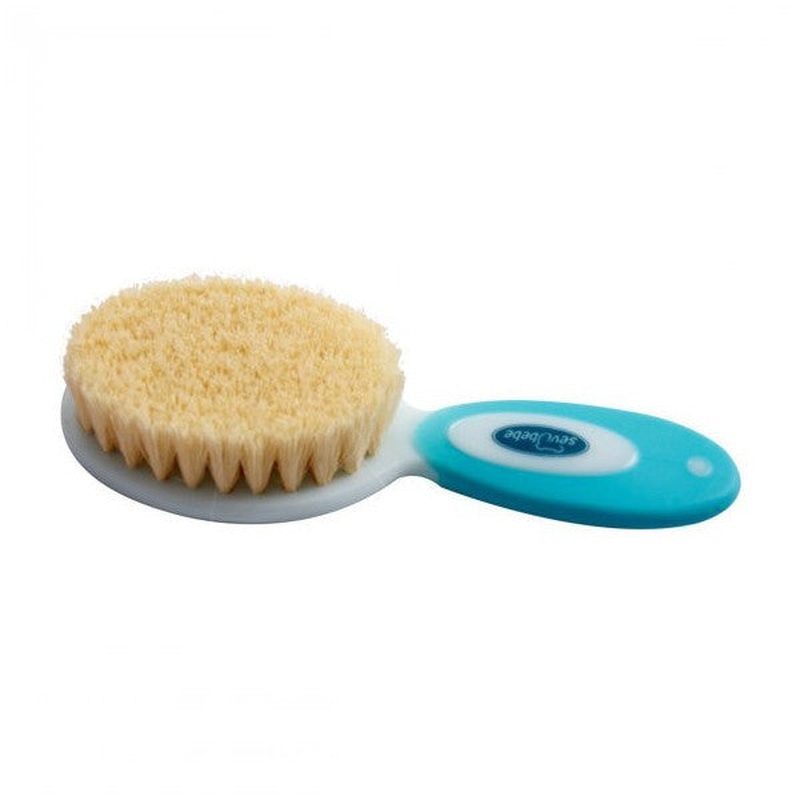 Sevi Bebe Natural Brush Comb Set Blue