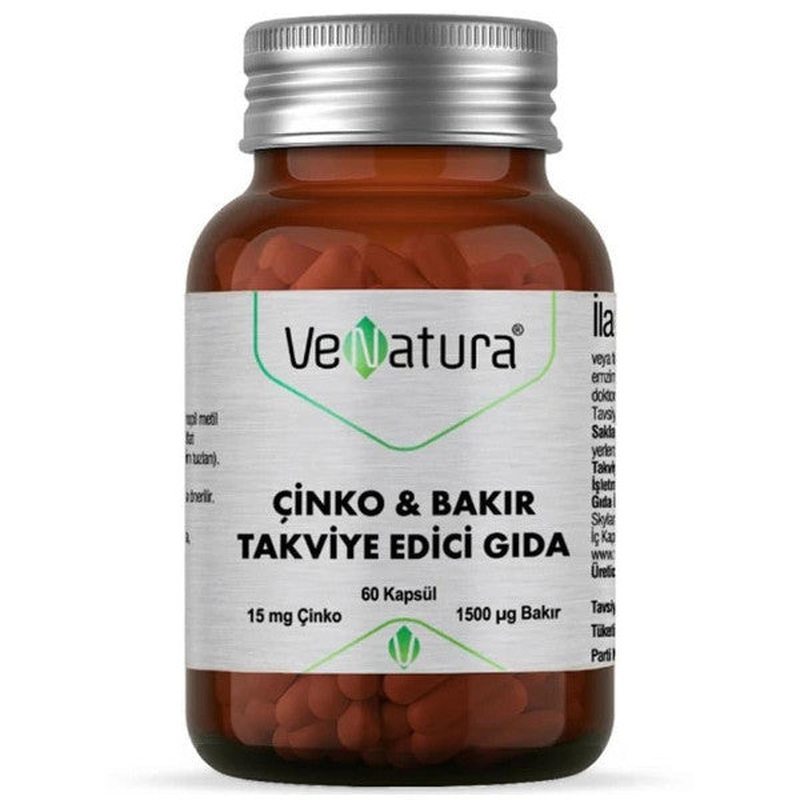 Venatura Zinc & Copper 60 Capsules