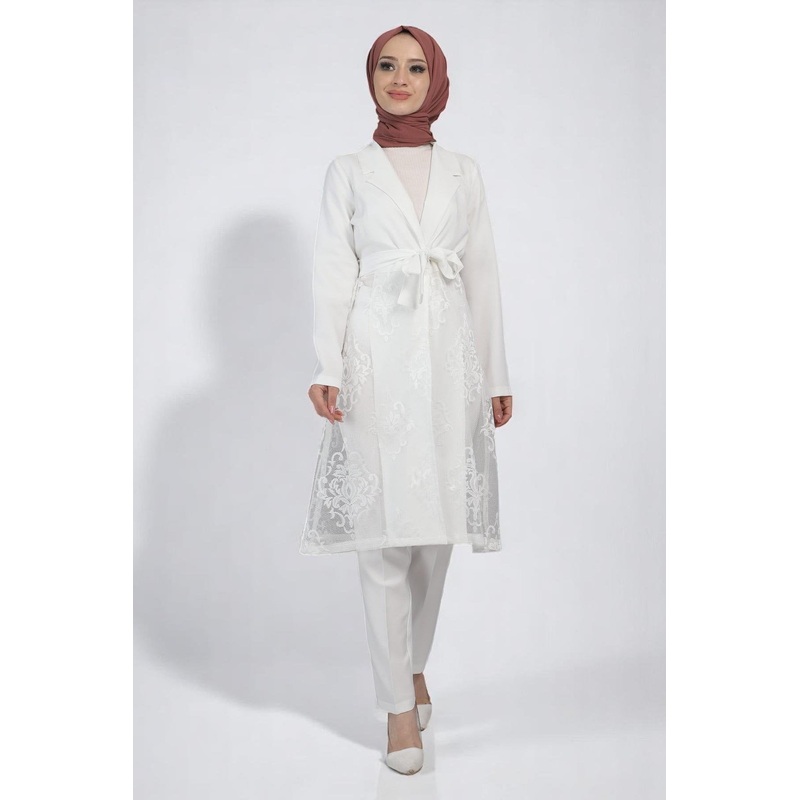 Lace Suit White 9331