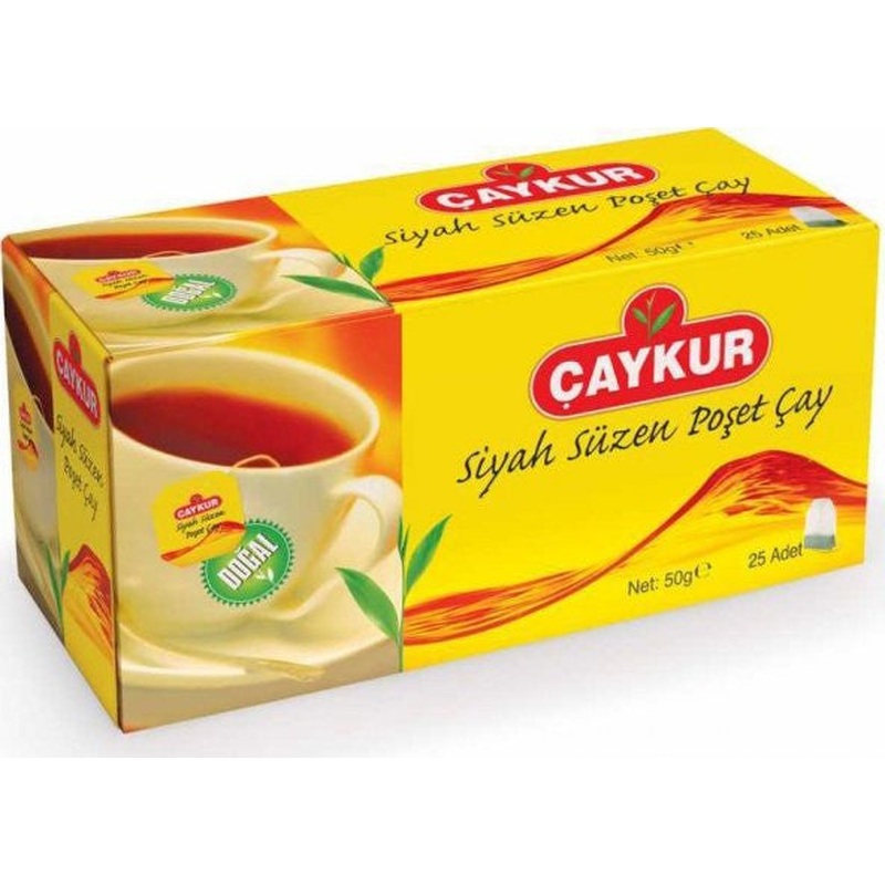 aykur Black Suzen Tea Bag 25 Pieces 50 gr