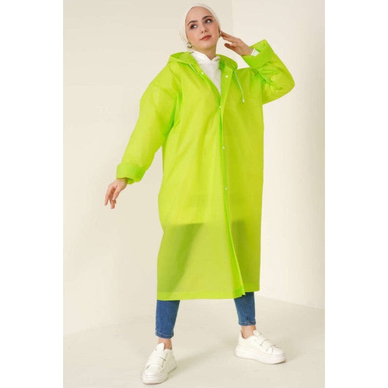 Waterproof Raincoat Green