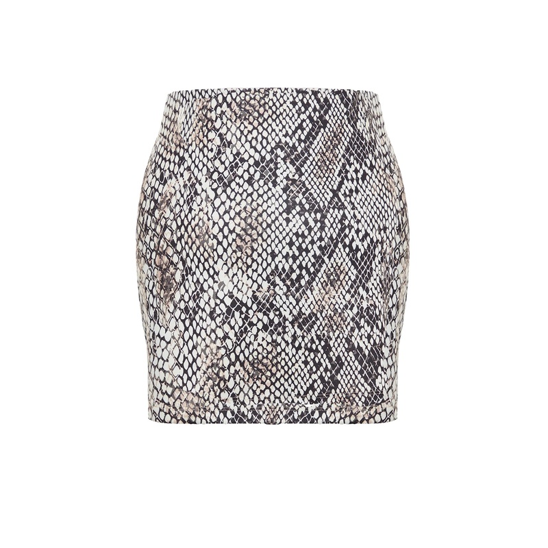 Women's Animal Mini A-line SKIRT