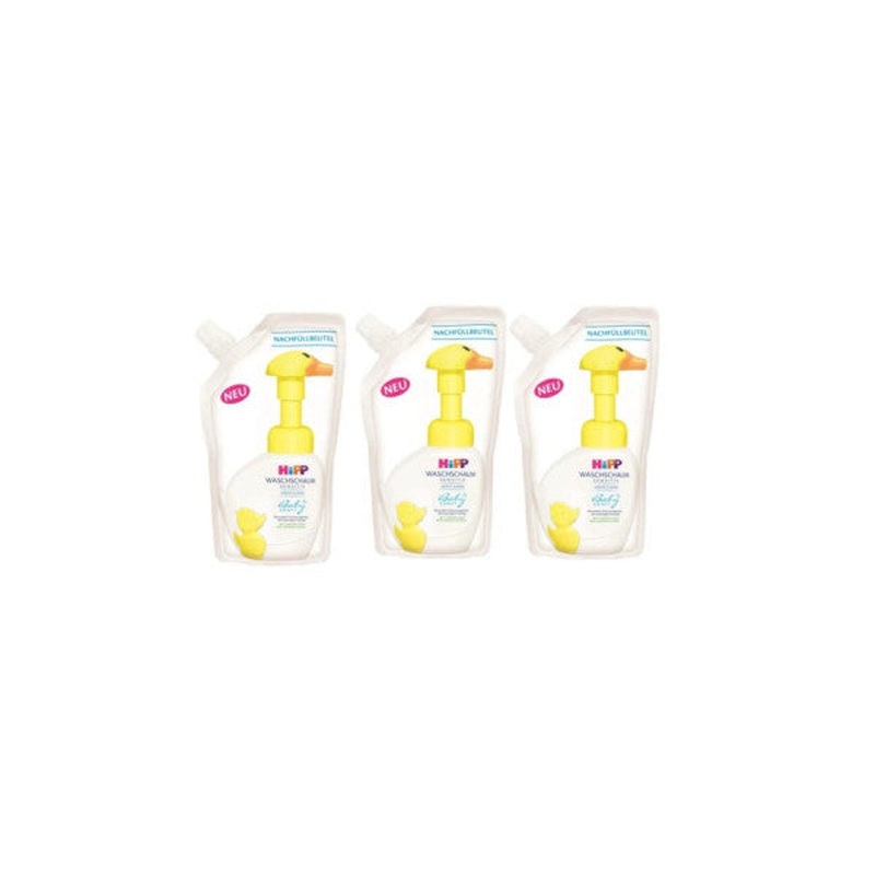 Babysanft Baby Hand Wash Foam Spare Bags 3 Pack