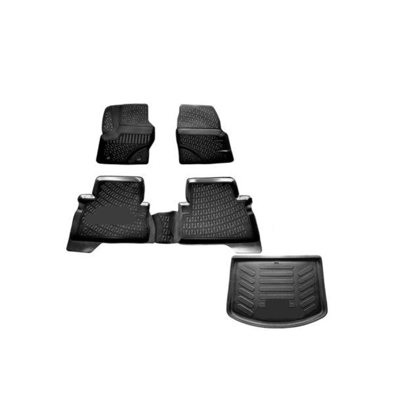 Floor Mats and Cargo Liner for Ford C-Max 2011-2015 Custom 3D