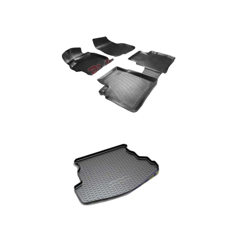 Floor Mats And Cargo Liner for Renault Clio 3 Hb 2006-2013