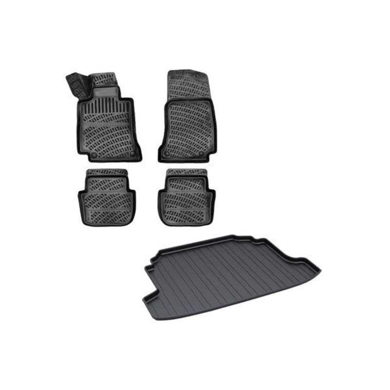 Floor Mats And Cargo Liner for Volkswagen Polo 2022 Custom 3D