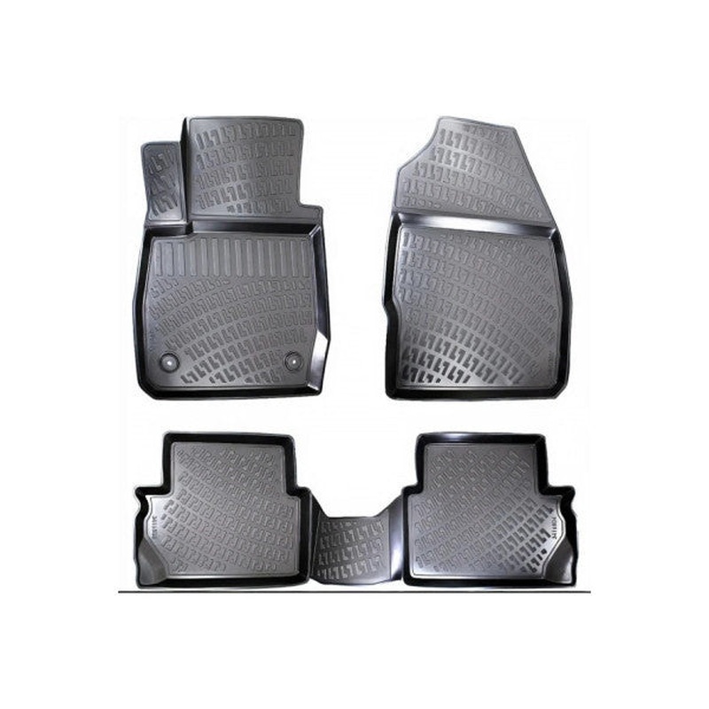 Floor Mats for Honda Civic 2021-2023 Custom 3D Floor Mats Black