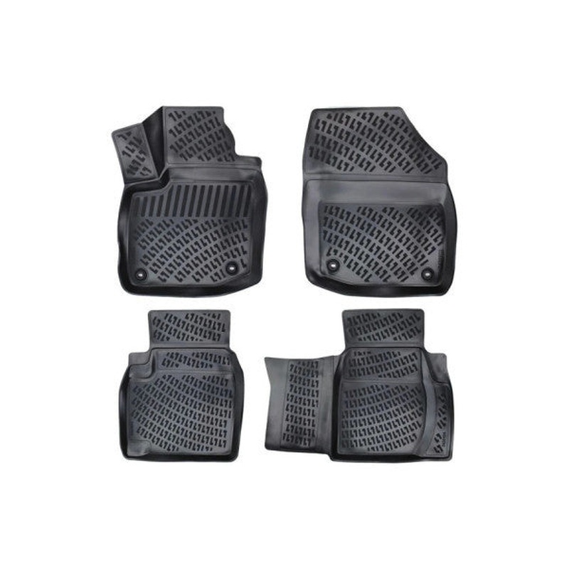 Floor Mats for Honda Civic Hatchback 2012-2016 Black 3D Floor Mats