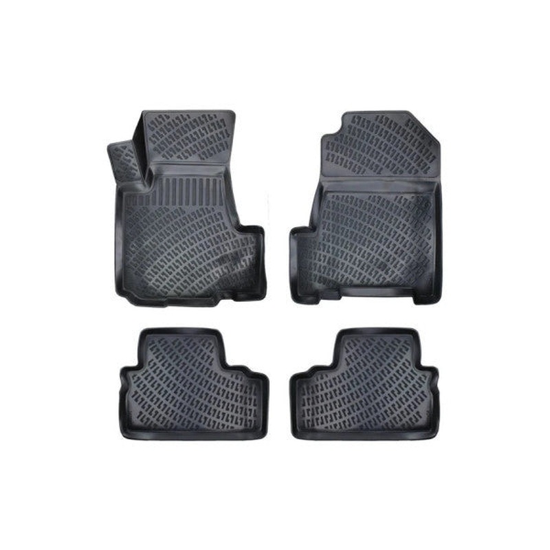 Floor Mats for Honda Cr-V 2006-2012 Custom 3D Black Floor Mats