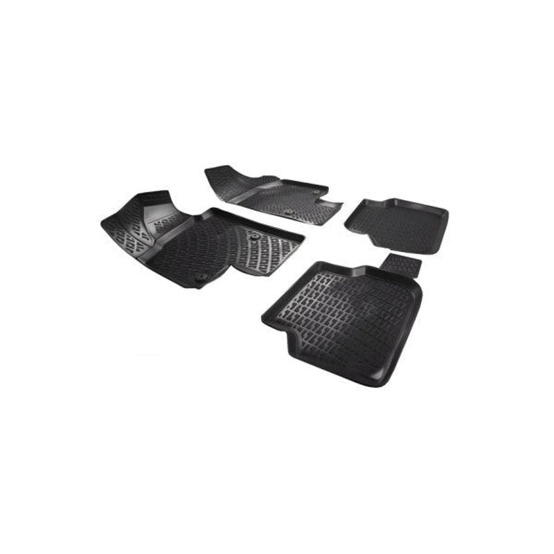 Floor Mats for Renault Clio 3 2006-2012 3D Black