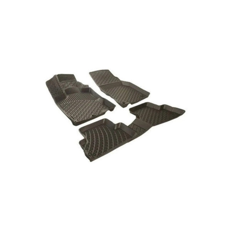 Floor Mats for Renault Clio 4 2012-2019 3D Custom Floor Mats With Raised Edges