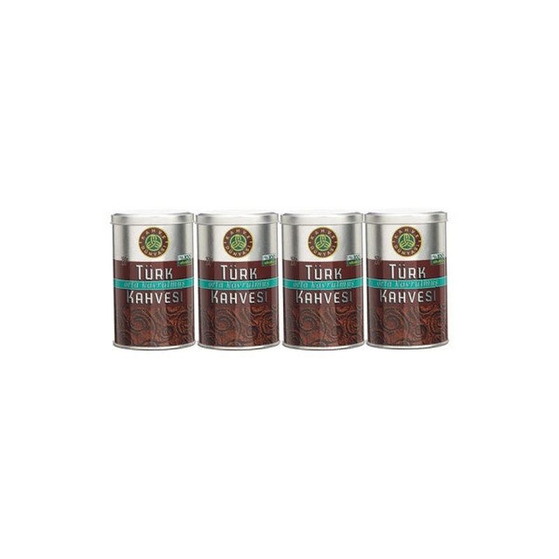 4-Piece Medium Roast Turkish Coffee 250G