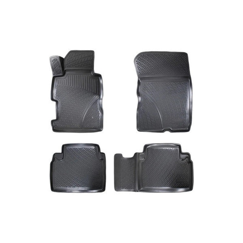 Floor Mats for Honda Civic Sedan 2006-2012 3D Black Mats