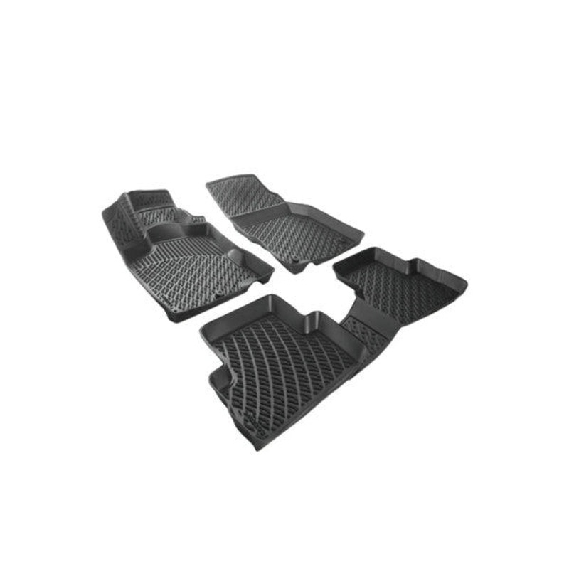 Floor Mats for Volkswagen T-Roc 2018 or Newer Black 3D Floor Mats