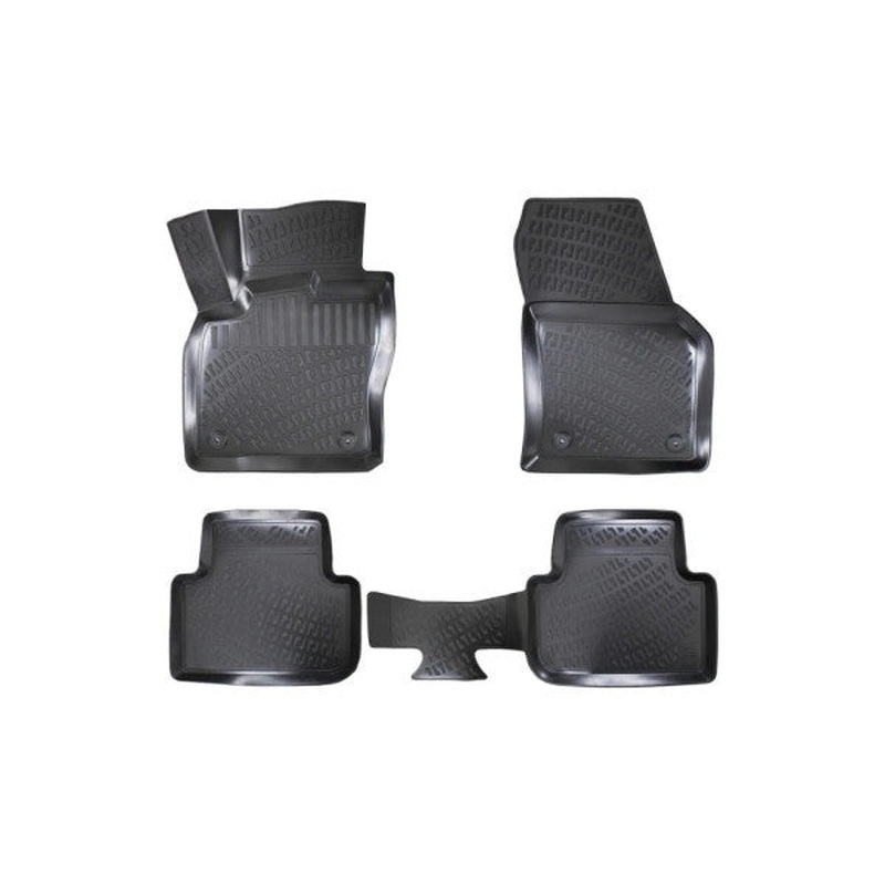 Floor Mats for Volkswagen Tiguan 2019 or newer Custom-Fit 3D Floor Mats