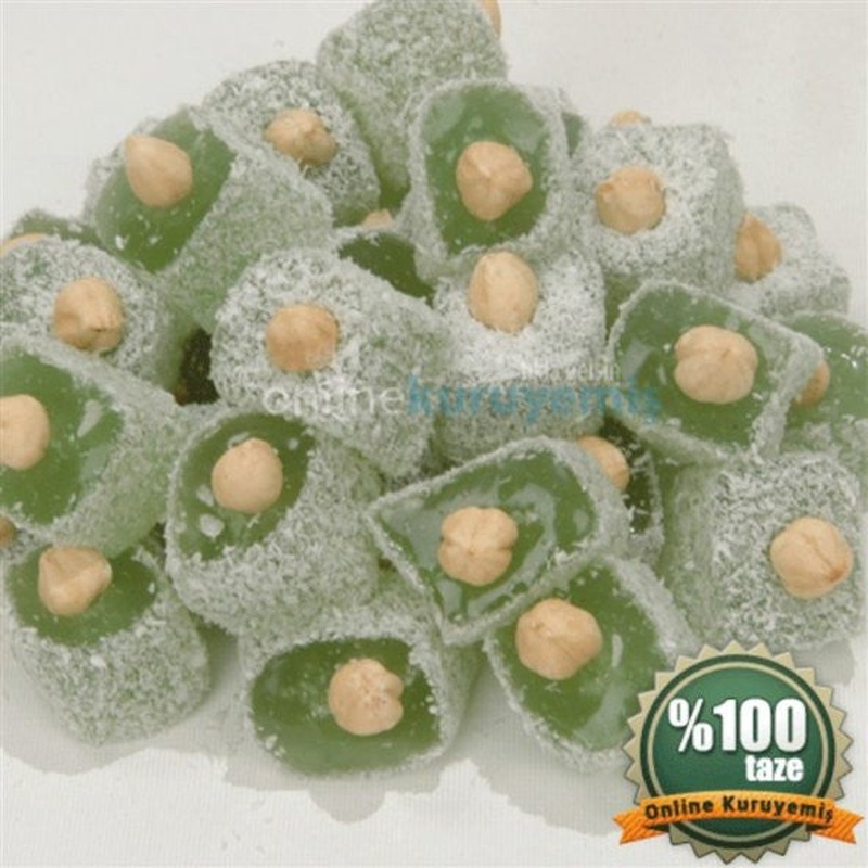 Hazelnut Banana Turkish Delight 1000 Gr