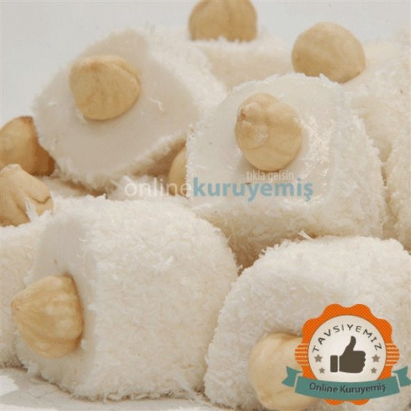 Hazelnut White Turkish Delight 1000 Gr