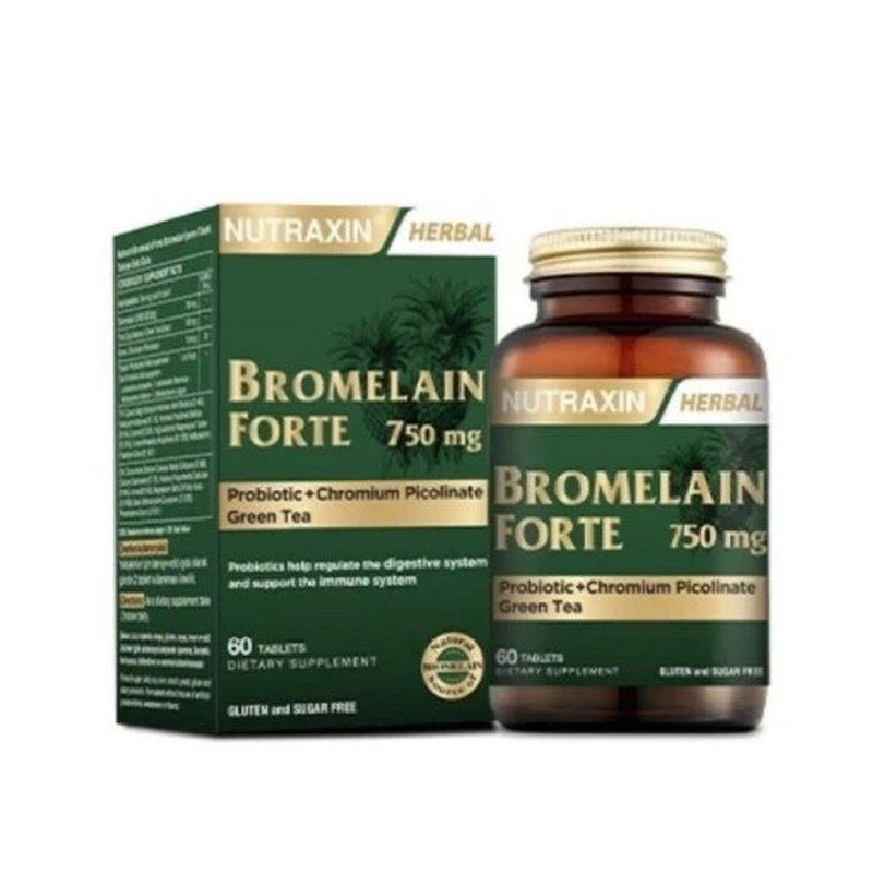 Nutraxin Bromelain Forte 60 Tablet