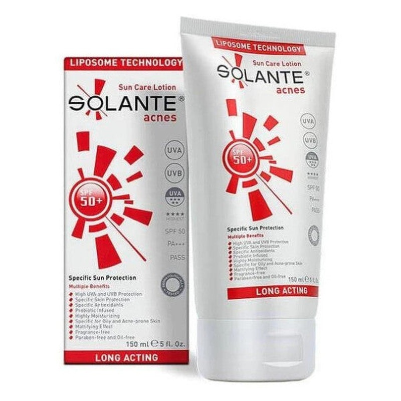 Solante Acnes Sun Care Lotion Spf50 150 Ml
