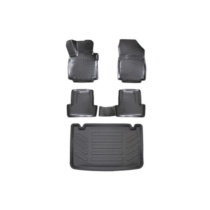 Floor Mats and Cargo Liner for Renault Clio 4 2012-2018 3D