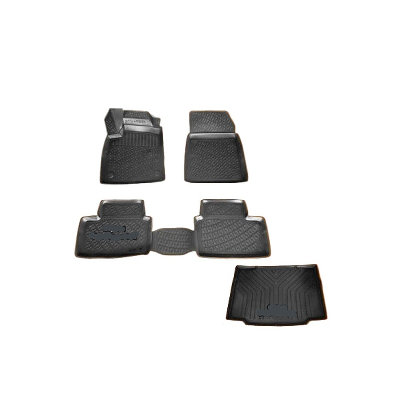 Floor Mats and Cargo Liner for Renault Clio 5 Hb 2020 or Newer 3D