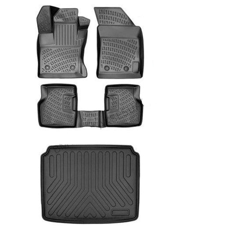 Floor Mats and Cargo Liner for Renault Megane 1 1995-2002 3D