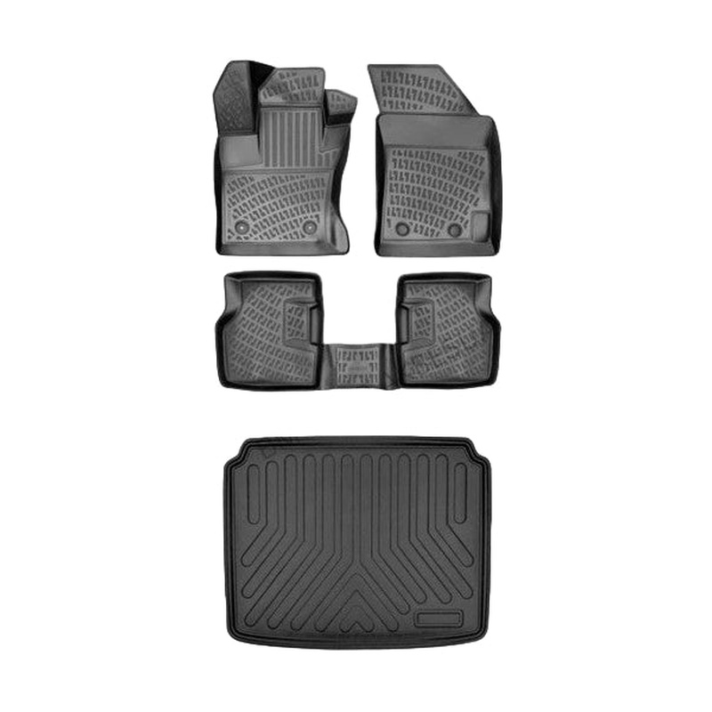 Floor Mats and Cargo Liner for Seat Cordoba 2002-2008 Custom 3D