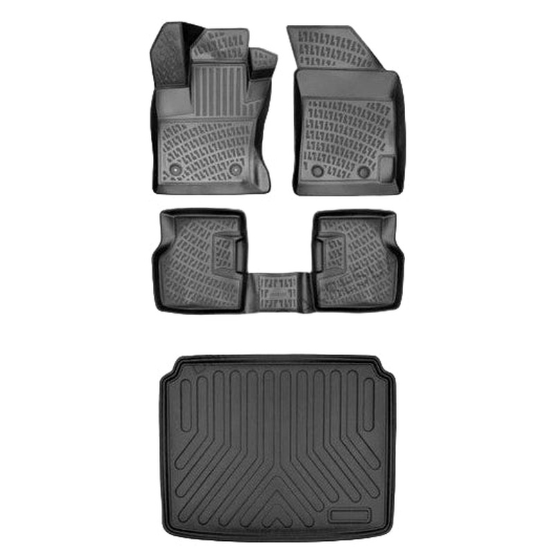 Floor Mats and Cargo Liner for Seat Ibiza Lower 2022 or Newer Custom 3D