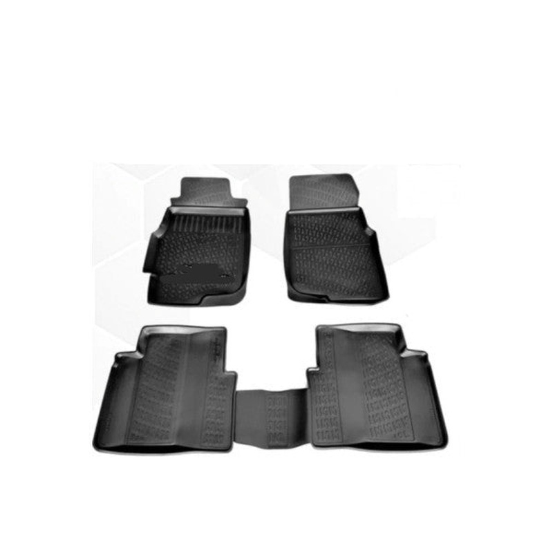 Floor Mats for Honda Civic 1996-2000 Black 3D Floor Mats (4-Piece Set)