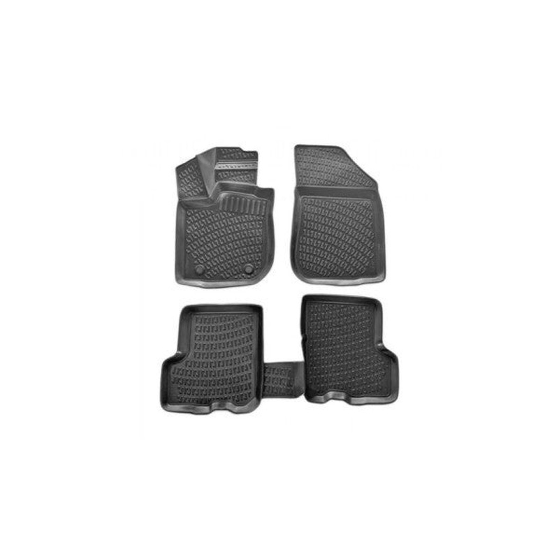 Floor Mats for Toyota Corolla Cross 2021 or Newer Black 3D Floor Mats