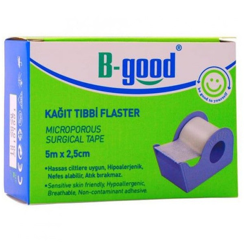 B-Good Paper Medical Cloth Bandage 5M X 2.5Cm
