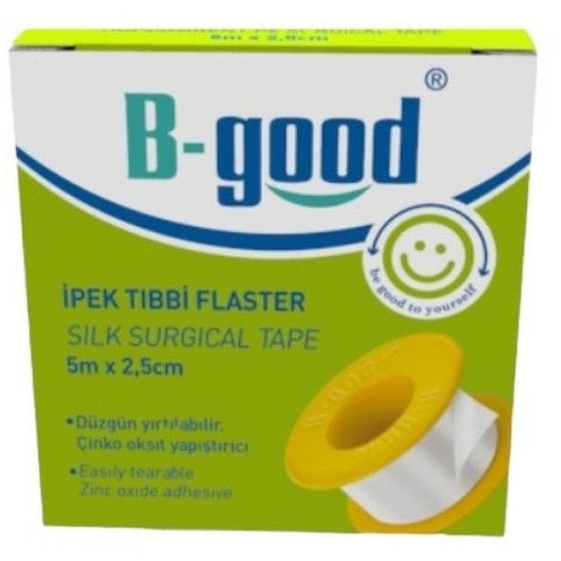 B-Good Silk Flaster 5M X 2,5Cm