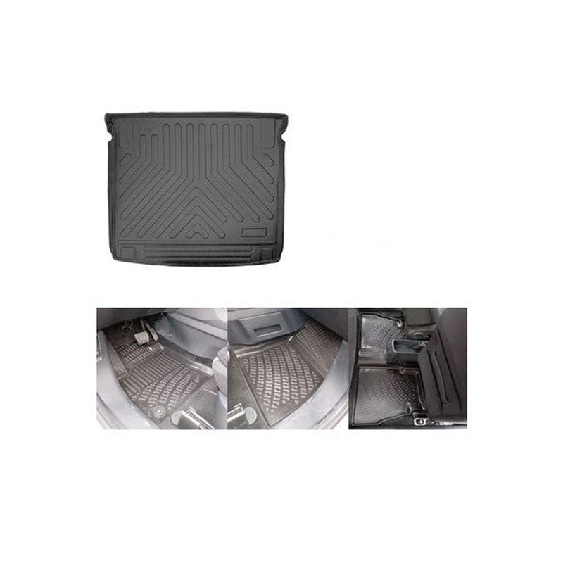 Floor Mats and Cargo Liner for Ford Courier 2024 or Newer 3D