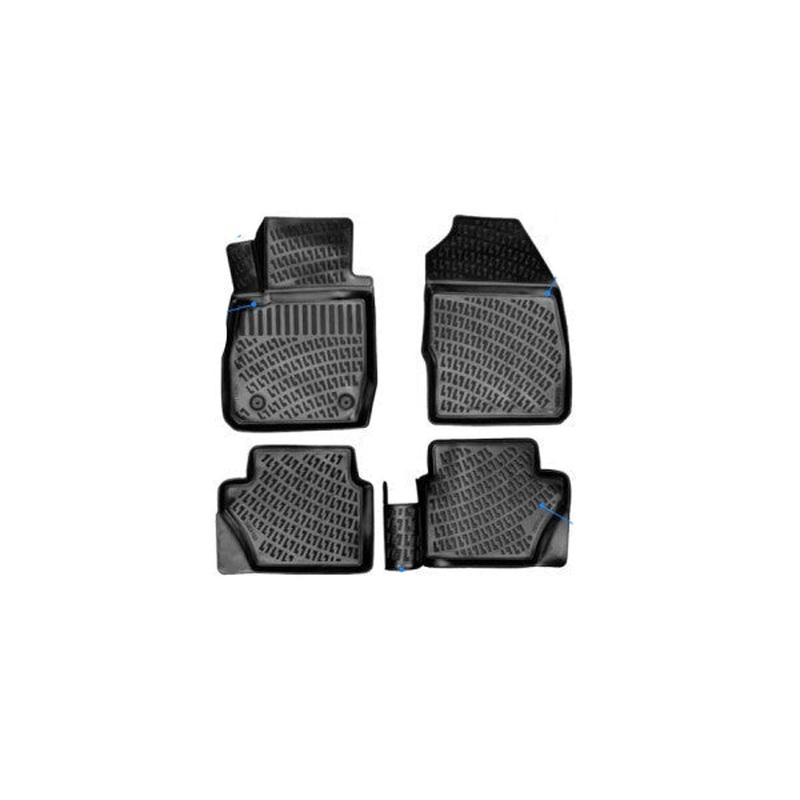 Floor Mats and Cargo Liner for Hyundai i10 2021 or Newer 3D