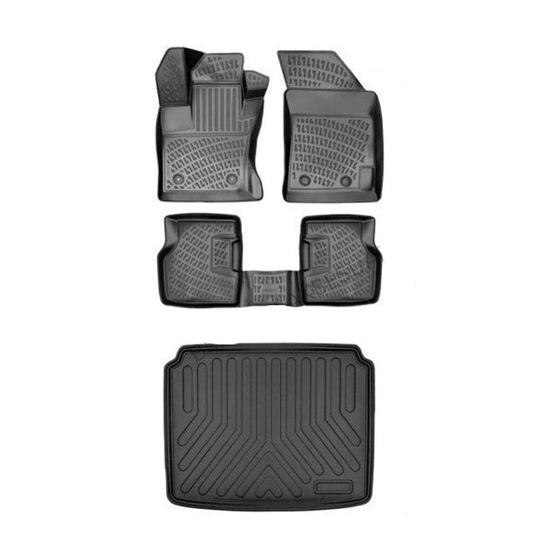 Floor Mats and Cargo Liner for Toyota Yaris 2013-2020 3D